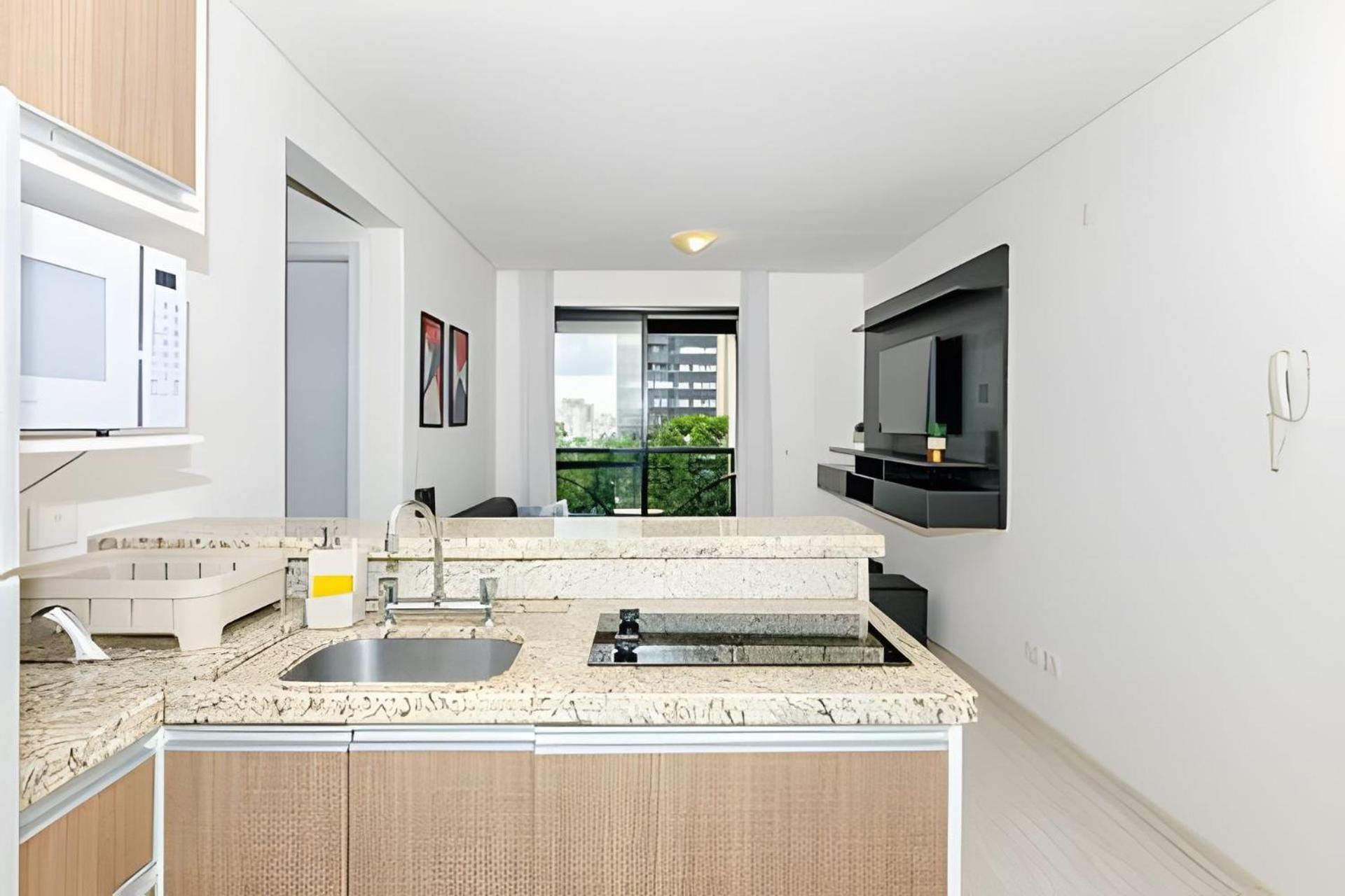 Dois Quartos, Lindo, Garagem, Condominio Clube Sky By Urooms Curitiba Eksteriør bilde