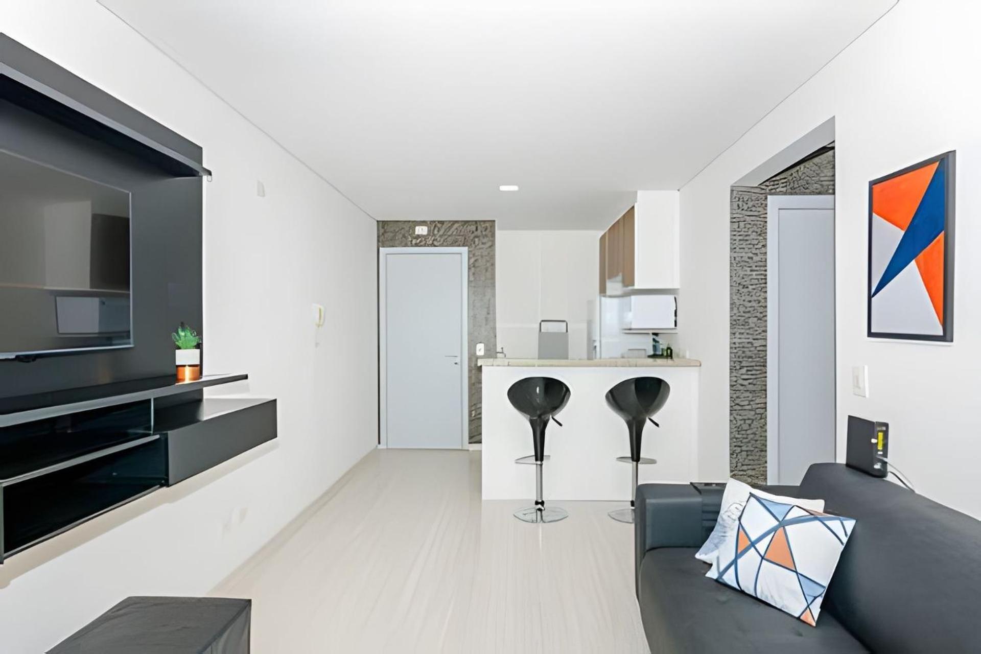 Dois Quartos, Lindo, Garagem, Condominio Clube Sky By Urooms Curitiba Eksteriør bilde